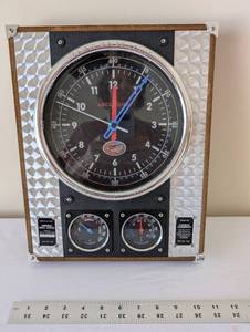 lot 68 image: Spirit of St. Louis SOSL Airfield Wall Clock Charles Lindbergh Tribute