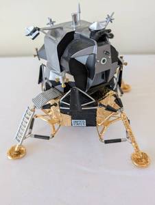 lot 72 image: Apollo Lunar Module Scale Model Display Piece