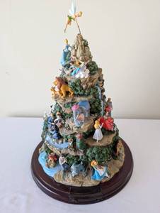lot 77 image: Wonderful World of Disney Musical Figurine Mountain Scene