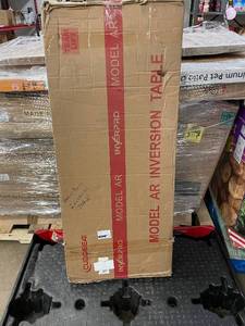 lot 1 image: Inverpro AR Inversion Table - Heat & Massage, 320 lb Capacity