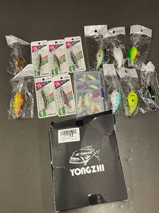 lot 53 image: Proberos 15g Vib Lure Assortment - Multi-Color Fishing Lures