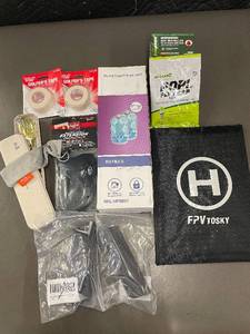 lot 60 image: FPV ToSky Bag - Ekax Travel Strap  Insect Control & Accessory Lot