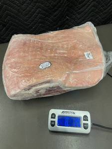 lot 2 image: Pork Belly Vacuum-Sealed Cut - 8Lbs 1.5ozs