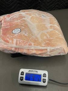 lot 53 image: Pork Belly - 10.5 oz - USDA Inspected (Est. 360)