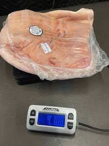 lot 151 image: Pork Belly - USDA Inspected Vacuum-Sealed
