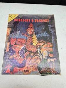 Dungeons and Dragons vintage game