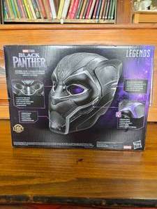 lot 19 image: NEW Black Panher Cosplay Helmet
