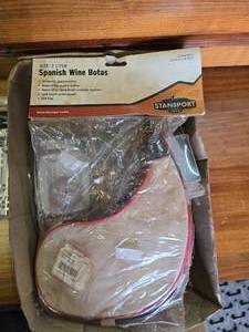 lot 74 image: Spanish wine bottle, scope rail parts, fly fishing belt, Brunton compass, base plate map compass