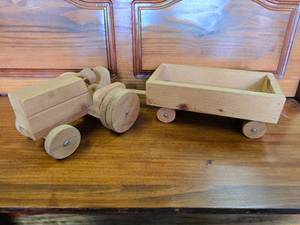 lot 80 image: Wooden Train