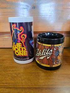 lot 97 image: Schlitz mugs (2)