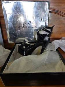 Size 9, platform shoes, high heels, NIB