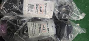 lot 10 image: Lot of a Pair of 8LB Neoprene Dumbbells (NEW)