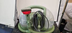 lot 24 image: ssell Little Green Portable Carpet & Upholstery Cleaner (Like New)