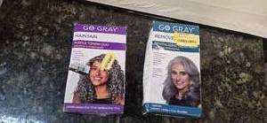 lot 31 image: Lot of a Go Gray Maintain and Go Gray Remover (NEW)