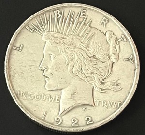 1922 Peace Dollar