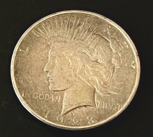 lot 36 image: 1923-S Peace Dollar