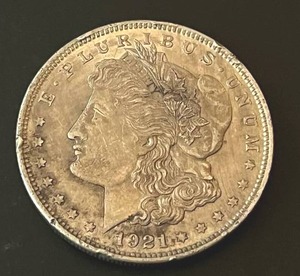 lot 41 image: 1921 Morgan Silver Dollar