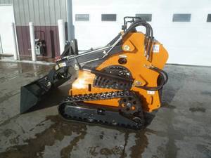 lot 12 image: ATS Mini Skid Steer T460 Yellow
