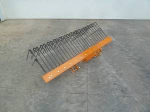 lot 154 image: Wolverine 3 Point Tine Beach CombYard Rake 60