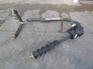 lot 68 image: Wolverine 3 Point PTO Auger Drill