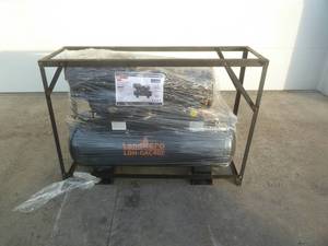 lot 28 image: Landhero Gas Air Compressor  40 gal