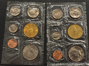 lot 88 image: 1985 P & D Mint Set