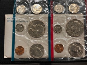 lot 95 image: 1978 P & D Mint Set