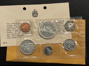 lot 38 image: 1965 Canada Mint Set