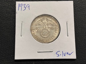 1939 Third Reich Silver Coin