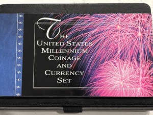 lot 78 image: 2000 Silver Eagle and Sacagawea Coins and Dollar Uncirculated