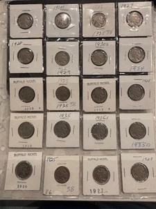 lot 80 image: Buffalo Nickels