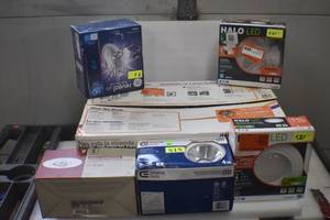 lot 31 image: recessed Lights and whole house hunidifieer kit