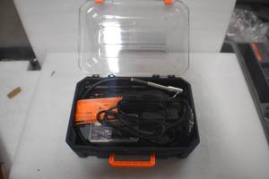 lot 65 image: WEN 23103 1-Amp Variable Speed Rotary Tool with 100 Accessories, Carrying Case and Flex Shaft.
