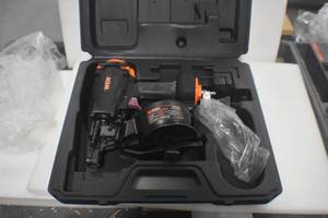 lot 82 image: WEN 61783 34-Inch to 1-34-Inch Pneumatic Coil Roofing Nailer