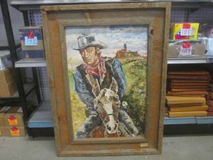 (FDS) Large Vintage John Wayne Aqry...
