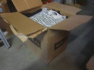 lot 57 image: (EW6) Big Box Full of Assorted Clot...