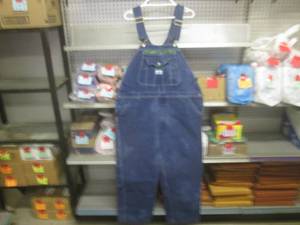 lot 65 image: (CSB) Liberty Denim Overalls Size 3...