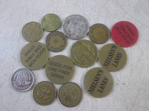 lot 127 image: (CNTR) Assorted Tokens...