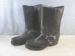 lot 207 image: (BS) Pair of REV Biker Boots Size 9...