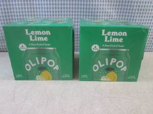 lot 252 image: (B-3) 2 - 4-Packs of Olipop Lemon L...
