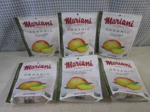 lot 292 image: (B-1) 6 Bags of Dried Fruit Organic...