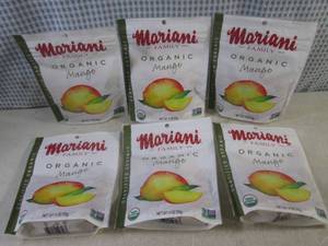 lot 293 image: (B-1) 6 Bags of Dried Fruit Organic...