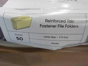 lot 28 image: Smead File Folders...