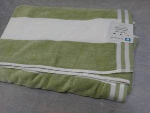 lot 69 image: Oversized Velour Jacquard Cabana St...