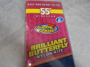 lot 130 image: 55 Brilliant Butterfly Nylon Kite...