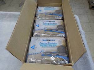 lot 136 image: 12 pkgs Food Lion Cream Cookies- pa...