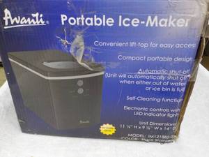 lot 145 image: Avanti Portable Ice Maker...