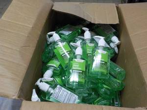 lot 150 image: Box of Walgreens Hand Sanitizer...