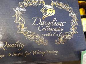 lot 156 image: Davelion Calligraphy Kit...