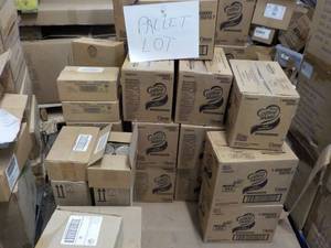 lot 164 image: Pallet of Coffee Mate and Brushetta...